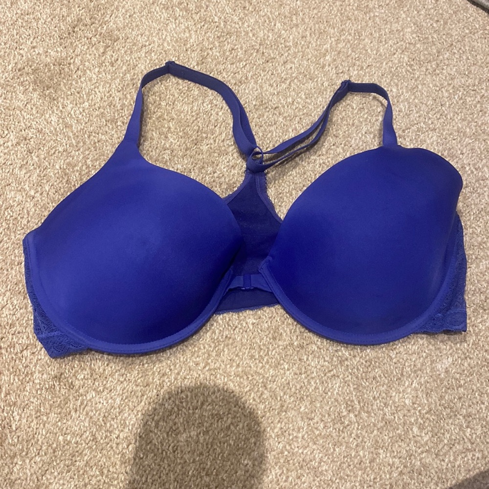 Racerback front clasp 38D bra